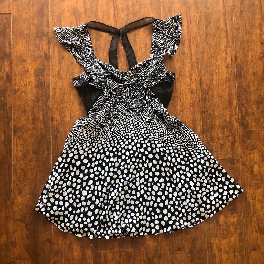 Bebe Printed Dress